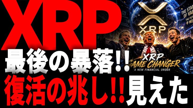 リップル速報!!XRP、これが最後の大きな暴落パターンか!?大覚醒の兆し到来か!?#仮想通貨#リップル#暗号資産#XRP