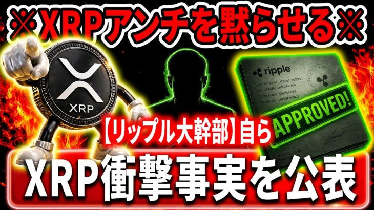 ⚠️XRPアンチも黙る！？⚠️リップル超幹部が衝撃事実を公表🔥#xrp #リップル #暗号通貨