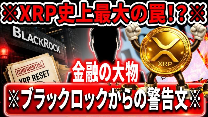 🟡XRP衝撃的な真相🟡元ブラックロック社員が暴露した金融リセットが凄まじい#xrp #リップル #暗号資産