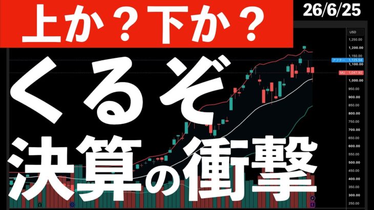 【上か？下か？】マイクロン決算の影響はいかに！　#米国株 #日経平均 #sp500 #soxl #nvda