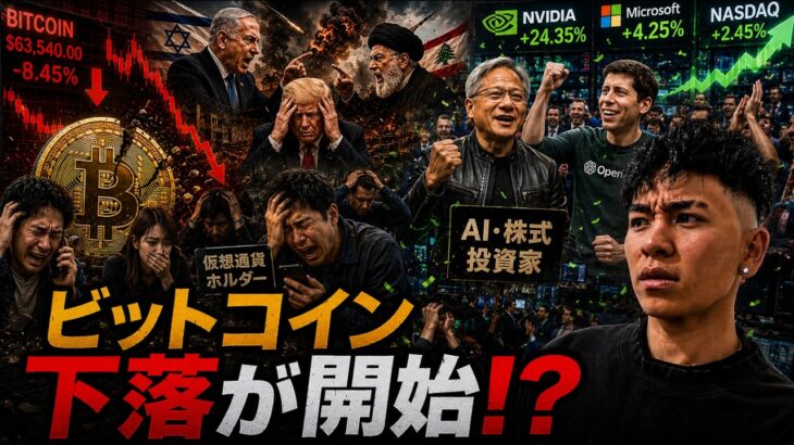 ビットコインの下落は開始したのか？？米国とイランの暫定合意が決裂に動くのか？？