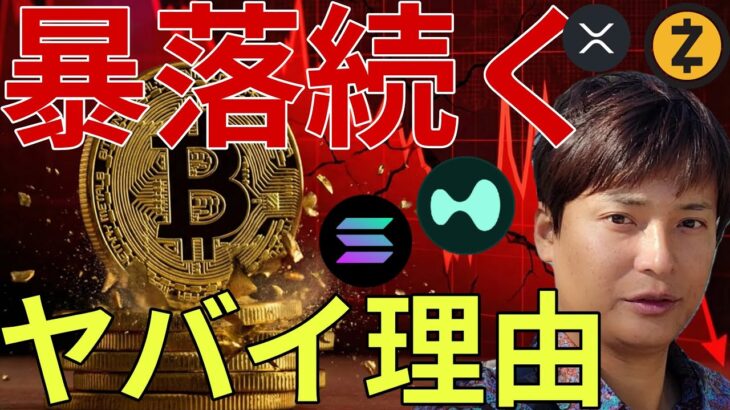 仮想通貨まだまだ暴落する「ガチでヤバイ理由」…大底価格がショックすぎる【ビットコイン・アルトコイン】