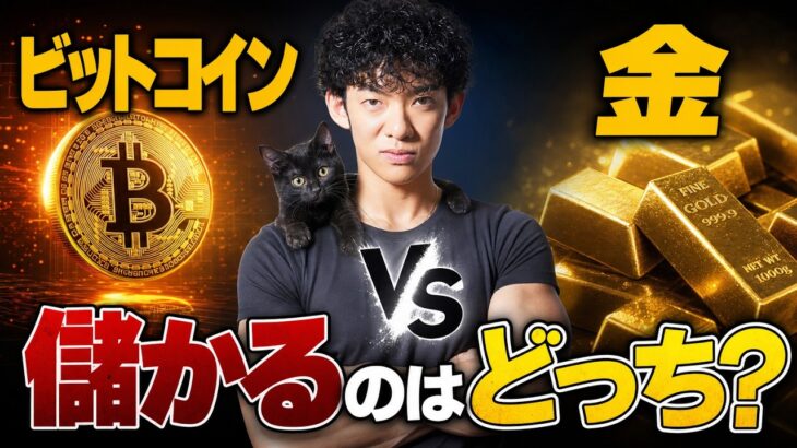【ビットコインvs金】いま儲かるのはどっち？