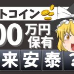 【ゆっくり解説】ビットコインを300万円分持っていれば将来安泰？