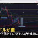 BTC上昇か下落か？6.7万ドルが分岐点になる理由【2026年7月8日ビットコイン相場分析】