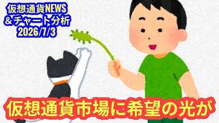 【仮想通貨市場に希望の光が】本日の相場分析は「BTC・NEAR・SUI・ONDO」2026/7/3