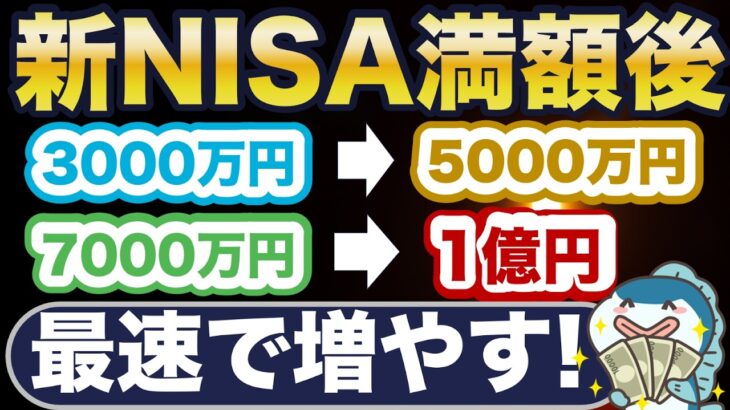 新NISA、最速で3000万円から1億円を達成する方法！