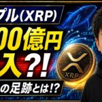 【リップル(XRP)】2200億円流入の裏！ビットコインを凌駕する相対的な強さとクジラの意図を徹底解説！【仮想通貨】