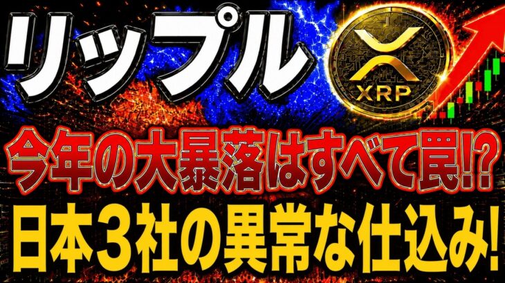 【リップル緊急】XRPに異常事態！SBI・ビットバンク・gumiの3社が仕掛ける「日本発の巨大計画」を暴露します！【仮想通貨 最新情報】