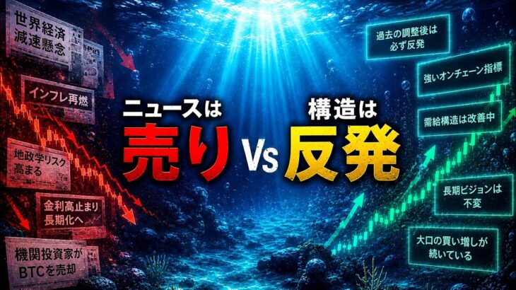 ニュースは「売り」構造は「反発」今信じるべきはどっちだ？